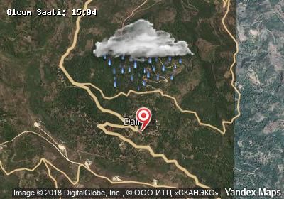 Dallık hava durumu haritası