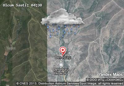 Derebaşı hava durumu haritası