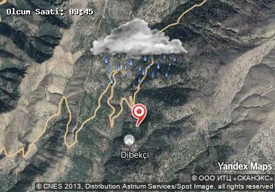 Dibekçi hava durumu haritası