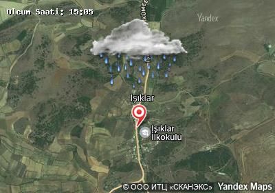 Işıklar hava durumu haritası