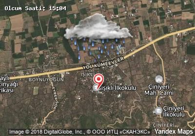 Işıklı hava durumu haritası