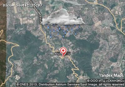 Kürdüllü hava durumu haritası