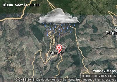 Musalar hava durumu haritası