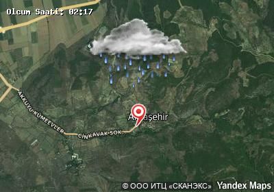 Akçaşehir hava durumu haritası