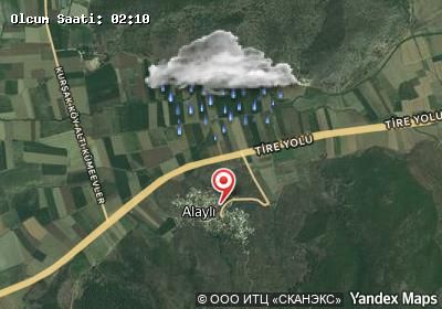 Alaylı hava durumu haritası