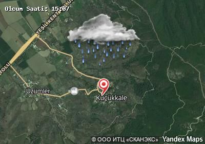Küçükkale hava durumu haritası