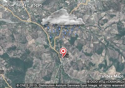 Dereli hava durumu haritası