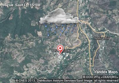 Osmancık hava durumu haritası