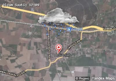 Arslanlar hava durumu haritası