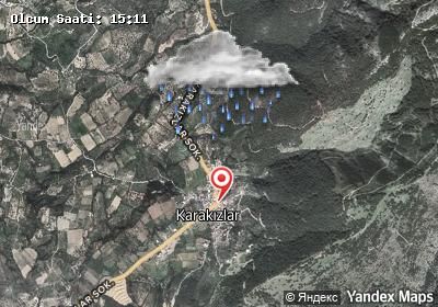 Karakızlar hava durumu haritası