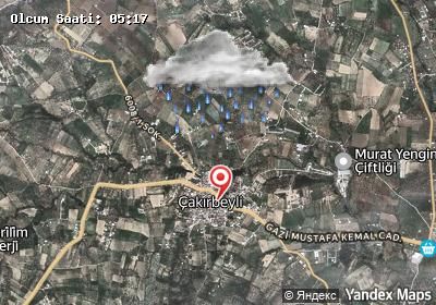 Çakırbeyli hava durumu haritası