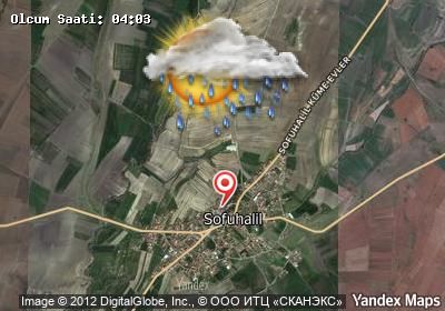 Sofuhalil bugünkü hava durumu haritası