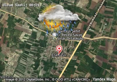 Eskitaşlı bugünkü hava durumu haritası