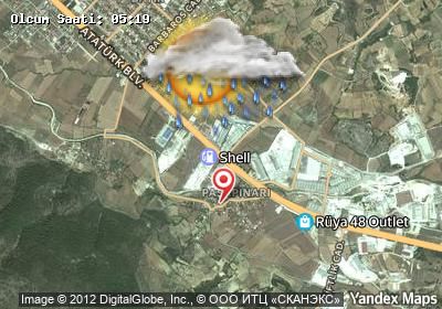 Paşapınarı bugünkü hava durumu haritası