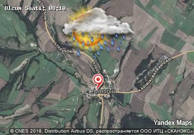 Umurçu bugünkü hava durumu haritası