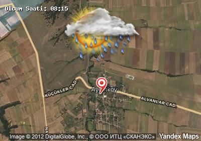 Aydınköy bugünkü hava durumu haritası