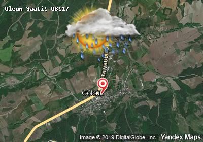 Gölcük bugünkü hava durumu haritası