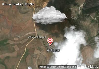 Gökpınar bugünkü hava durumu haritası
