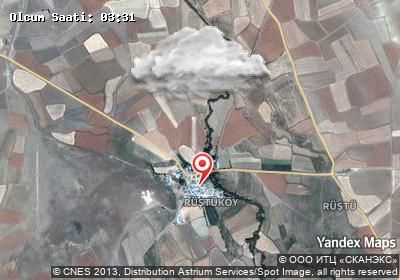 Rüştü bugünkü hava durumu haritası