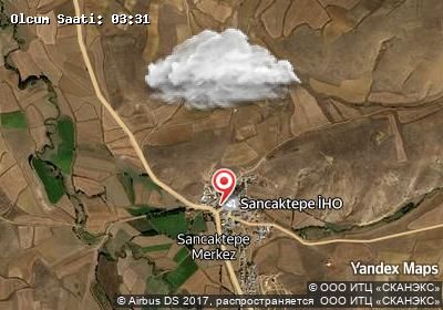 Sancaktepe bugünkü hava durumu haritası