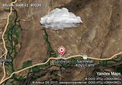 Sarımeşe bugünkü hava durumu haritası