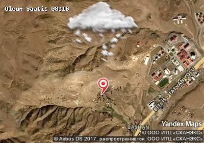 Başhan bugünkü hava durumu haritası