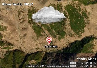 Çayırbaşı bugünkü hava durumu haritası