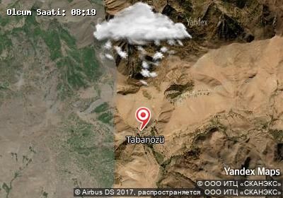 Tabanözü bugünkü hava durumu haritası