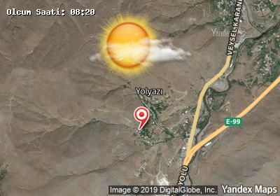 Yolyazı bugünkü hava durumu haritası