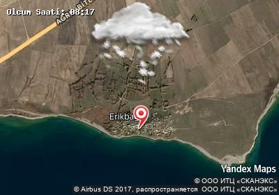 Erikbağı bugünkü hava durumu haritası