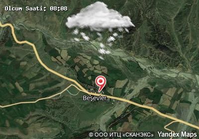 Beşevler bugünkü hava durumu haritası