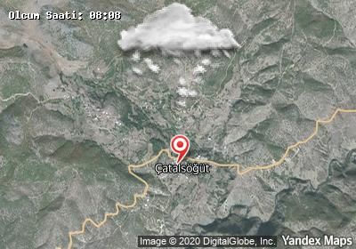 Çatalsöğüt bugünkü hava durumu haritası