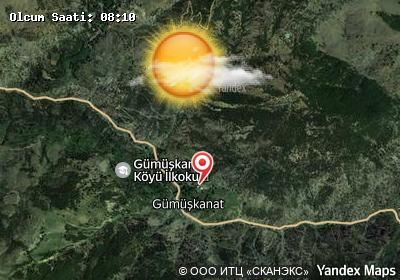 Gümüşkanat bugünkü hava durumu haritası