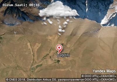 Dağdibi bugünkü hava durumu haritası
