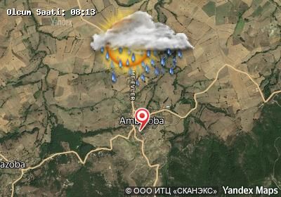 Ambaroba bugünkü hava durumu haritası