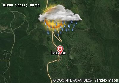 İlyasalan bugünkü hava durumu haritası