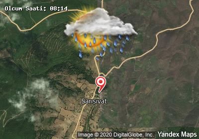Sarısıvat bugünkü hava durumu haritası