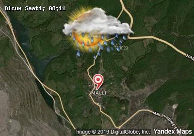 Mallı bugünkü hava durumu haritası
