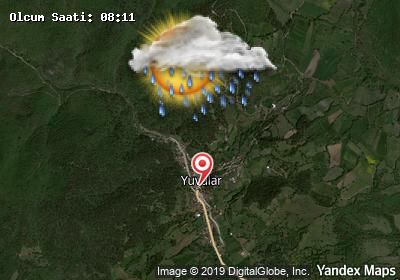 Yuvalar bugünkü hava durumu haritası