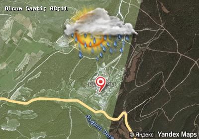 Behramlı bugünkü hava durumu haritası