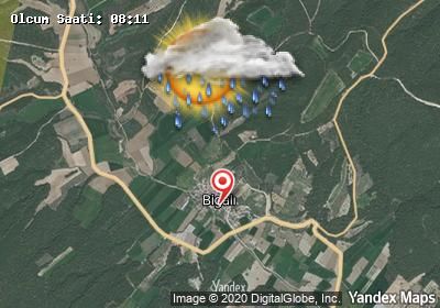 Bigalı bugünkü hava durumu haritası