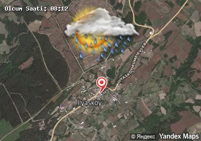İlyasköy bugünkü hava durumu haritası