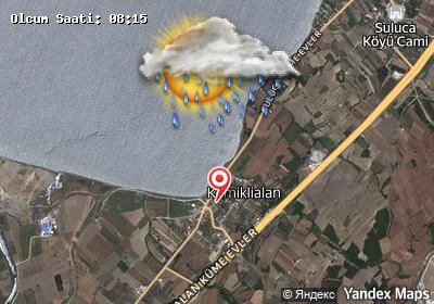 Kemiklialan bugünkü hava durumu haritası