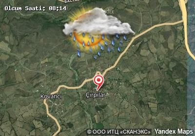 Çırpılar bugünkü hava durumu haritası