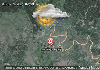 Sarıkaya bugünkü hava durumu haritası