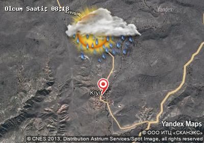 Kıyısın bugünkü hava durumu haritası