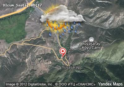 Yuvasaray bugünkü hava durumu haritası