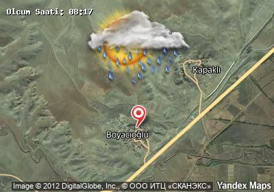 Boyacıoğlu bugünkü hava durumu haritası