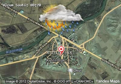 Hallaçlı bugünkü hava durumu haritası