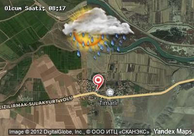 Tımarlı bugünkü hava durumu haritası